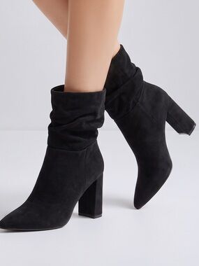 Brand new Suede Booties.